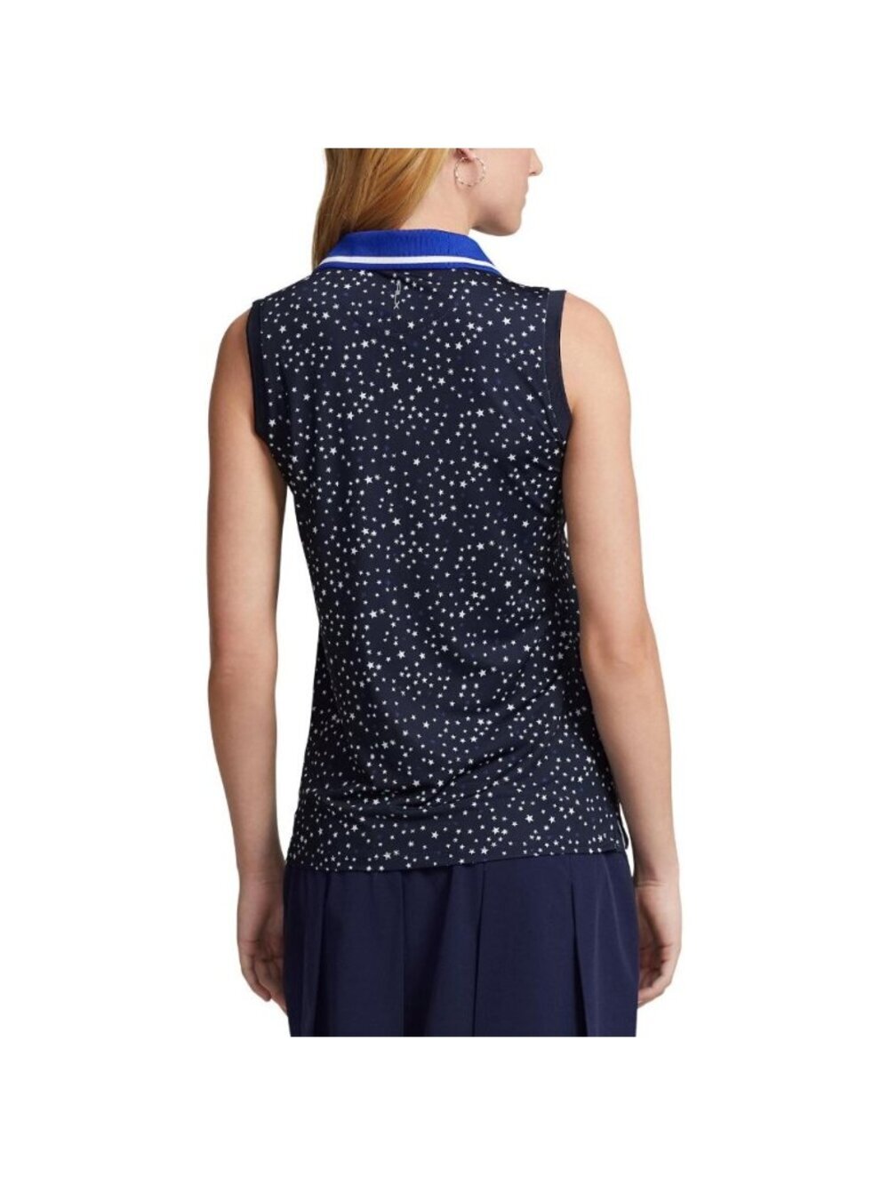 NEW RLX Golf Ralph Lauren Women's M Stars Print Sleeveless Polo • Reg Price $110 - Picture 3 of 3
